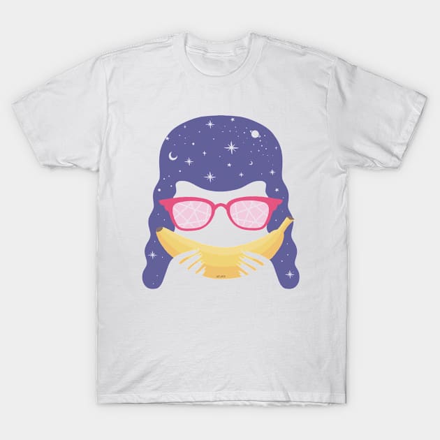 Banana Woman T-Shirt by BettiG